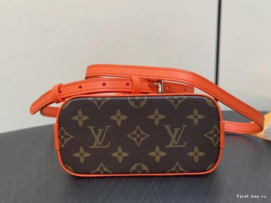First bag ru VUITTON LOUIS Alma-18*12*8cm Nano 0802